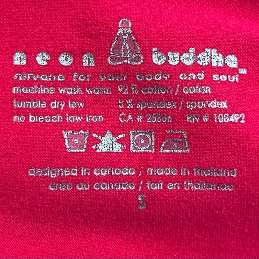 Neon Buddha Travel Pocket Pullover Tunic – Hot Pink – Size S - Picture 7 of 8